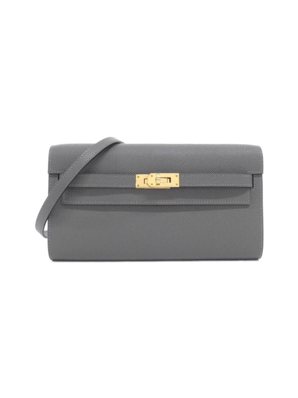 Hermes Kelly Classic to Go Wallet on Chain Shoulder Bag
